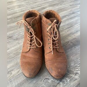 White Mountain Combat Booties (9.5)